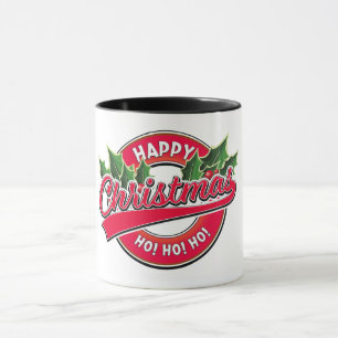 Lycklig jul Ho! Ho! Ho! Mugg
