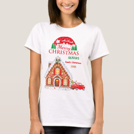 Lycklig jul | Jultomten say Personlig T Shirt