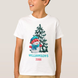 Lycklig jul | Jultomten say Personlig T Shirt