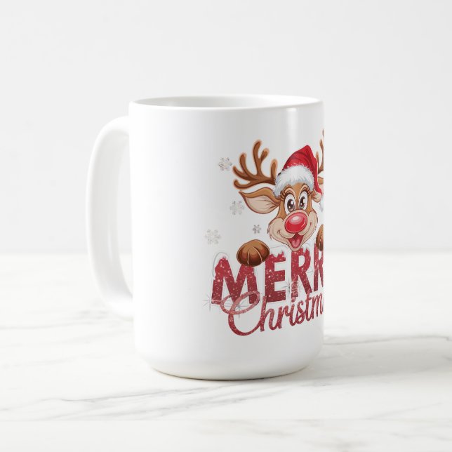 Lycklig jul! kaffemugg (Framsida vänster)