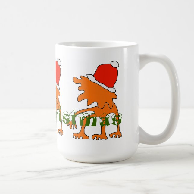 Lycklig jul Mugg! Kaffemugg (Höger)