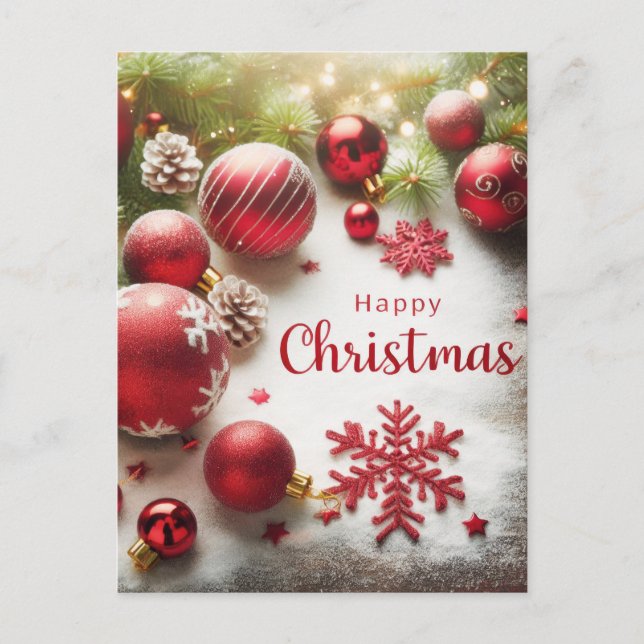 Lycklig jul vykort (Framsida)