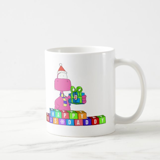 lycklig julaftonpappa kaffemugg (Höger)