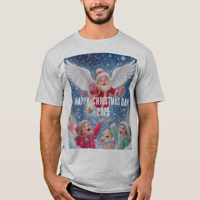 Lycklig juldagen 2025 t shirt (Framsida)