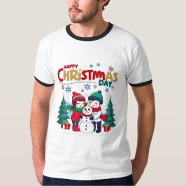 Lycklig juldagen t shirt