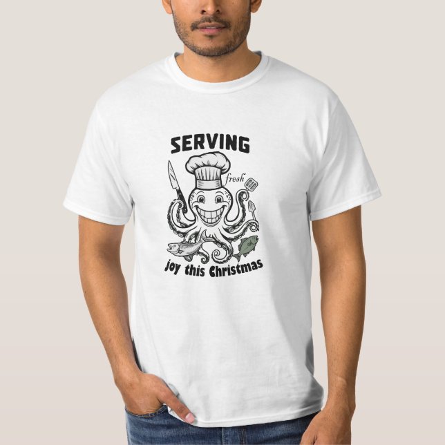 Lycklig juldagen t shirt (Framsida)