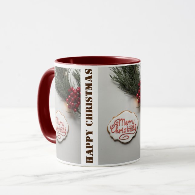 Lycklig-julen Mugg (Framsida vänster)