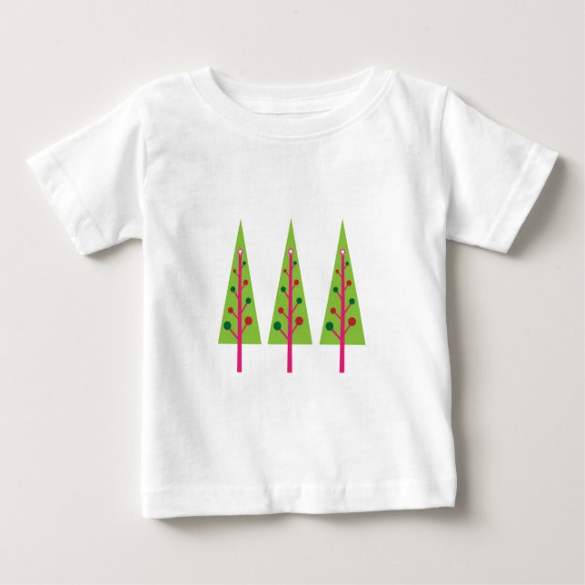 Lycklig Julgranar Tee (Framsida)