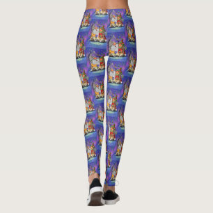 Lycklig Julgrindar Leggings