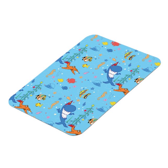 Lycklig-julhaj Magnet (Vänstra Sidan)