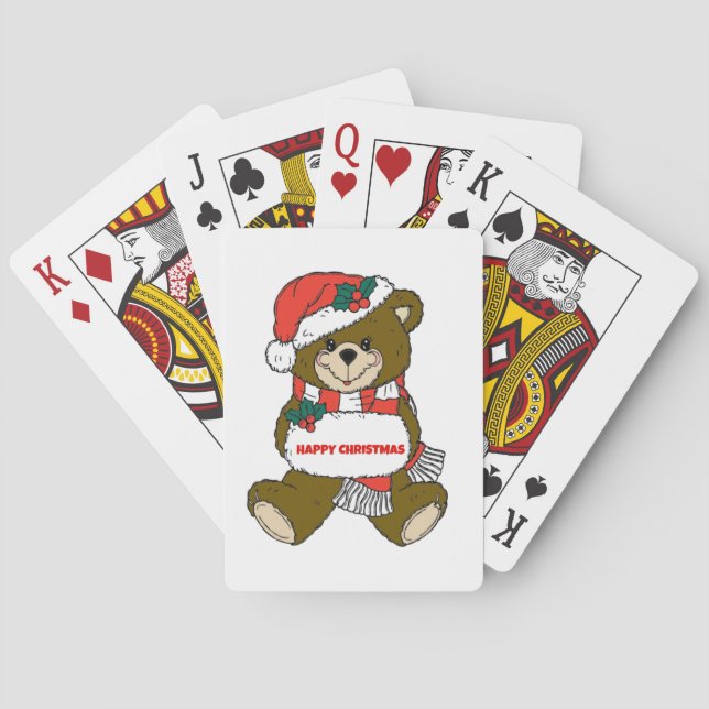 Lycklig julklapp kortlek (Baksidan)