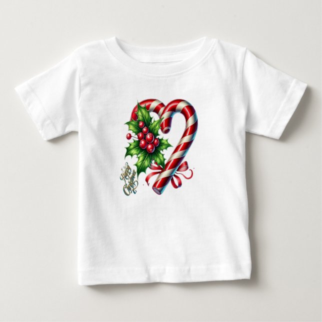 Lycklig julklapp t shirt (Framsida)