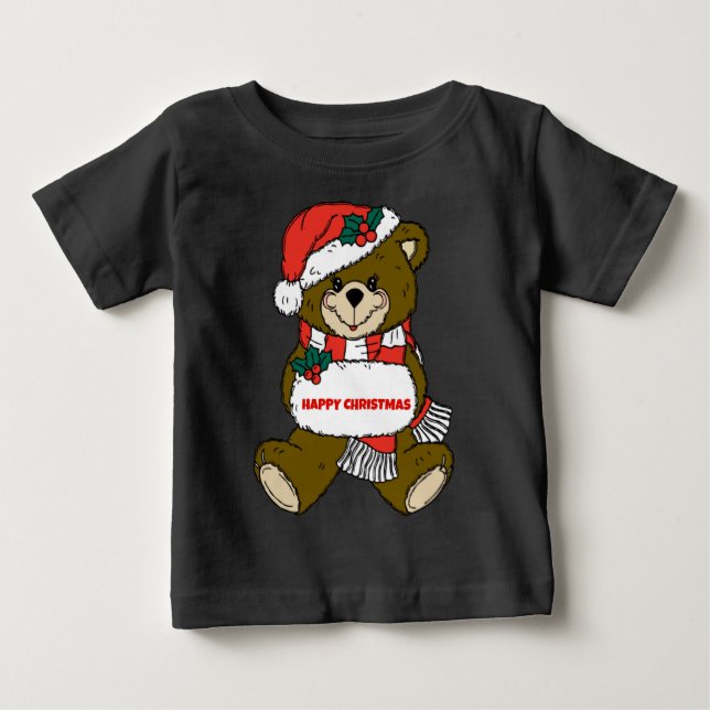 Lycklig julklapp tee shirt (Framsida)