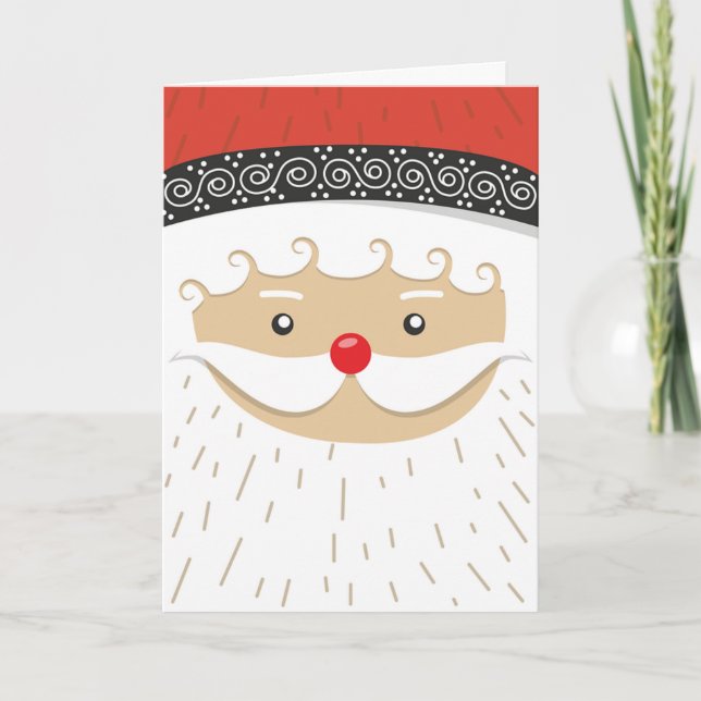 Lycklig julkort helgkort (Framsida)