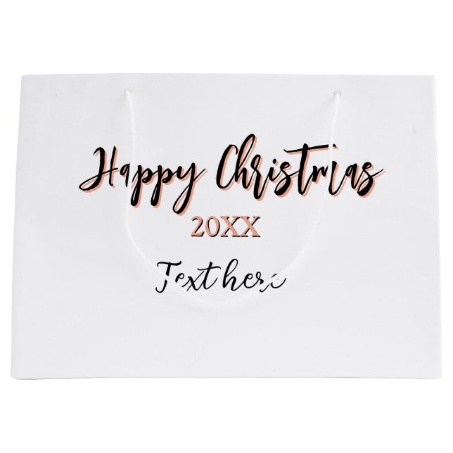 Lycklig julpersika svarta året namn närmare uppgif (Framsidan)