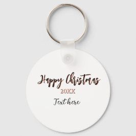 Lycklig julpersika svarta året namn närmare uppgif nyckelring