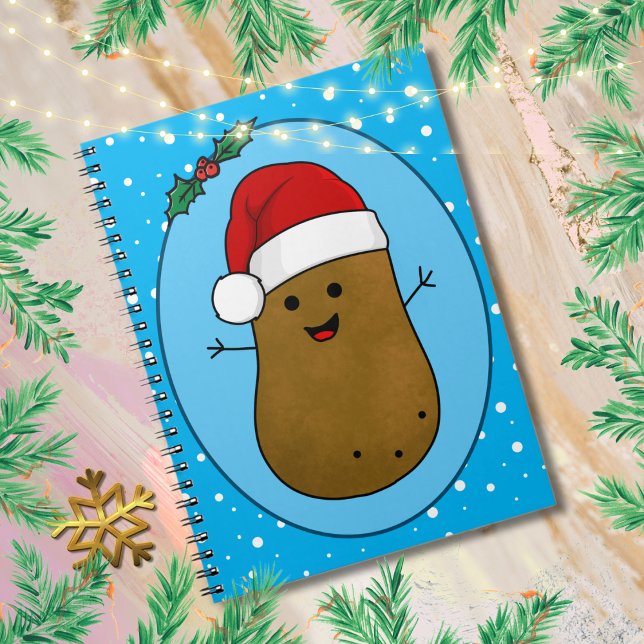 Lycklig julpotatis anteckningsbok (Skapare uppladdad)