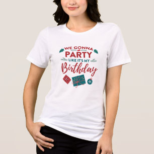 Lycklig-julsagan Sayed Novelty Helgdag T Shirt