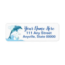 Lycklig Jumping Dolphin med Bubbles