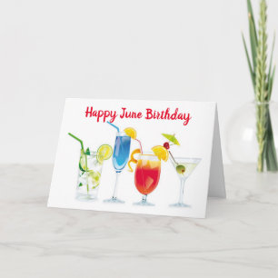 LYCKLIG ****JUNI*** BIRTHDAG KORT