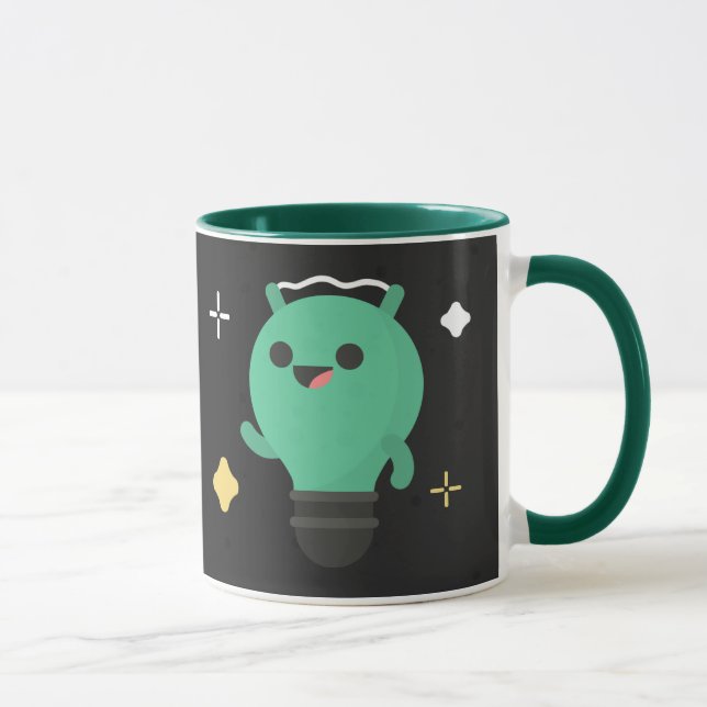 Lycklig kaffe! - DroidGames Studio Mugg (Höger)