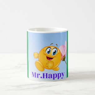 Lycklig Kaffemugg