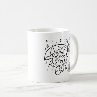 lycklig kaffemugg