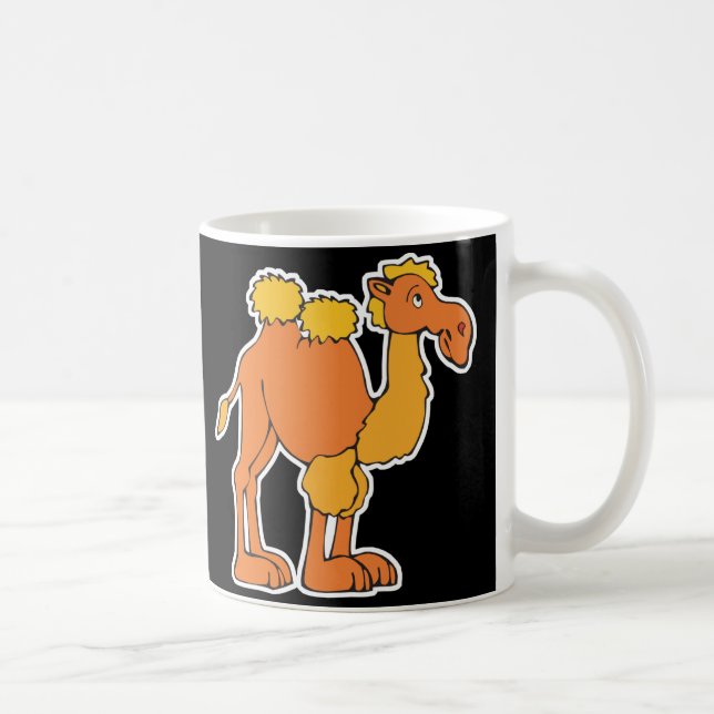 lycklig kamel kaffemugg (Höger)