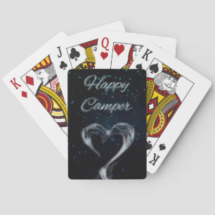 lycklig kamper kärlek rök casinokort