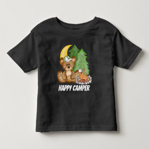 Lycklig kamper med barn unisex småbarn t-shirt
