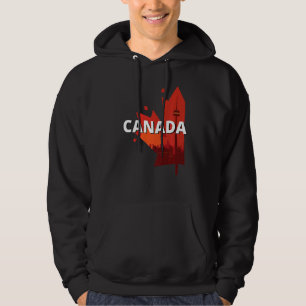 Lycklig Kanada Dag 1 juli 1981 Hoodie