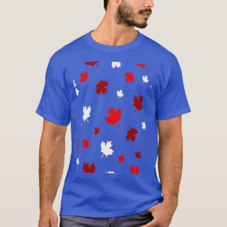 Lycklig Kanada Dag 1 juli T Shirt