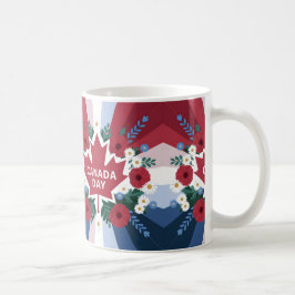 Lycklig Kanada-dagen Kaffemugg