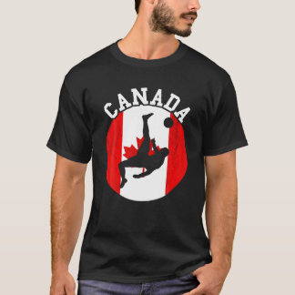 Lycklig Kanada-dagen Maple Löv Ottawa Canadians Di T Shirt