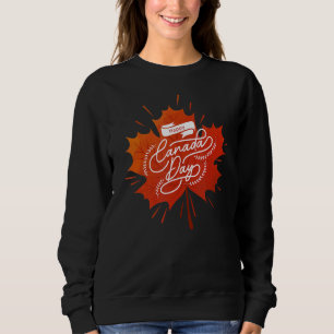 Lycklig Kanada-dagen T Shirt