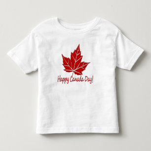 Lycklig Kanada Day T-shirt Baby Canada Souvenirs