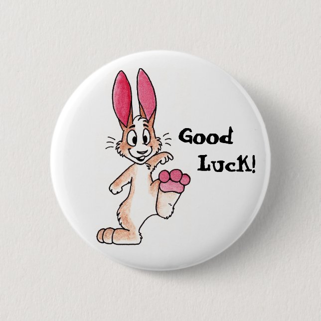 Lycklig kanin knäppas knapp (Framsida)