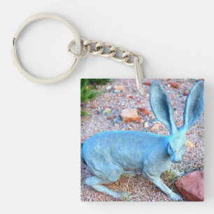 lycklig kaninkeychain