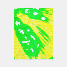 Lycklig känner Fleece Blanket