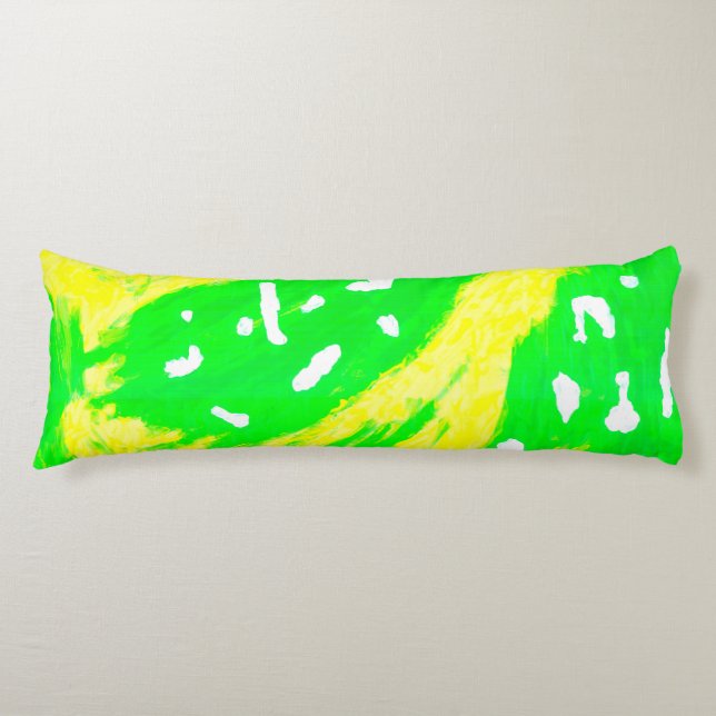 Lycklig känner kroppskudde (Framsidan)