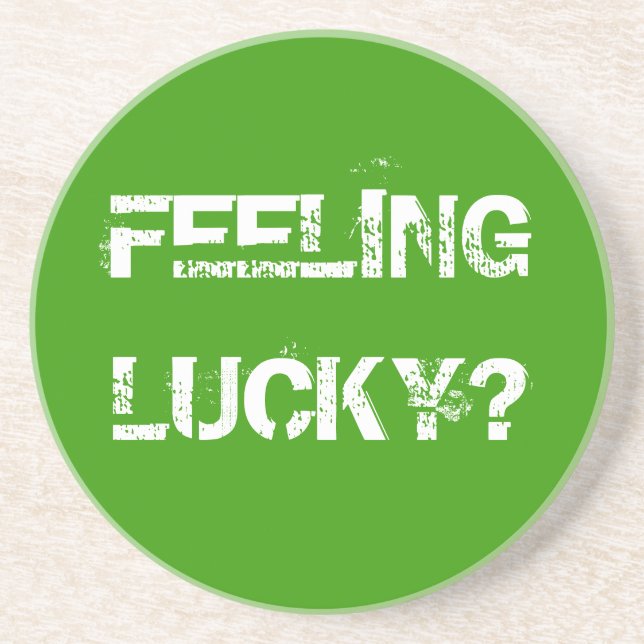 LYCKLIG KÄNSLA? UNDERLÄGG SANDSTEN (Framsidan)