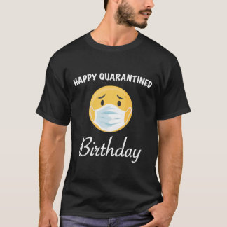 Lycklig, karantändatum 2020 t shirt