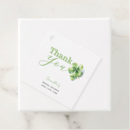 Lycklig kärlek St Patricks Bröllopsfest  Gåvor Etiketter