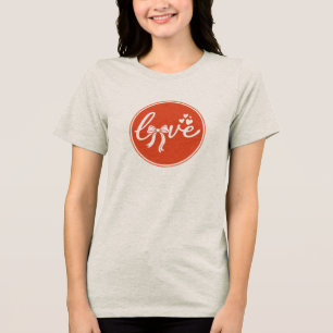 Lycklig kärleksmärke – Romantisk klöver & stjärnor T Shirt