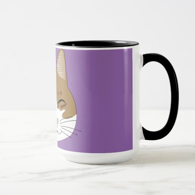 Lycklig katt mugg (Höger)