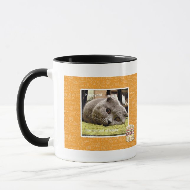 Lycklig katt, ut ur lycklig mugg (Vänster)