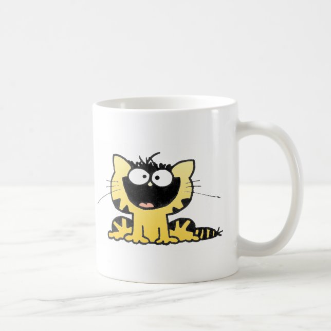 Lycklig-Kattunge Kaffemugg (Höger)
