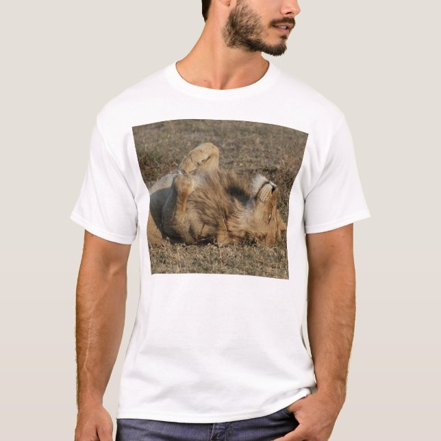 Lycklig kattunge tee shirt (Framsida)
