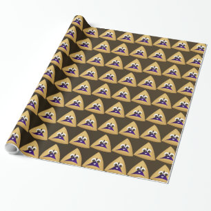 Lycklig Kawaii Prune Hamentashen Presentpapper