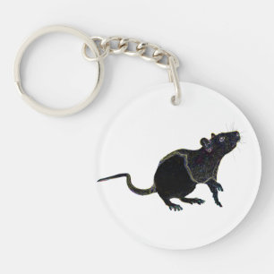 Lycklig keychain 2015 för Zodaic råtta  